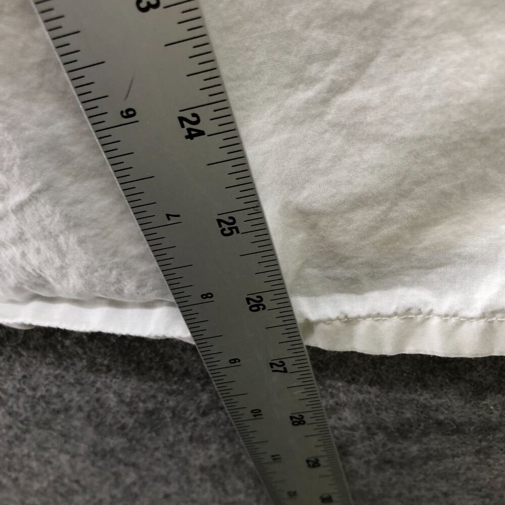 J. Crew Vintage Pajama Set Womens S White Cotton Long Sleeve Lightweight Button - Picture 4 of 14